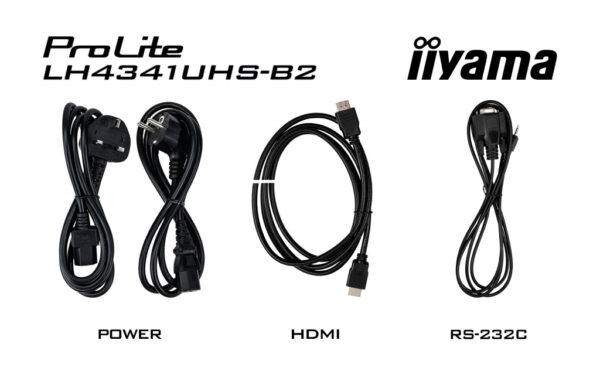 iiyama LH4341UHS-B2 beeldkrant 108 cm (42.5") LCD 500 cd/m² 4K Ultra HD Type processor Android 8.0 18/7 - Afbeelding 17
