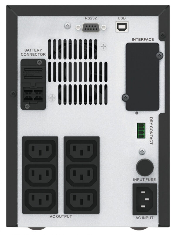 APC Easy-UPS SMV1500CAI - 6x C13, USB, 1500VA - Afbeelding 2
