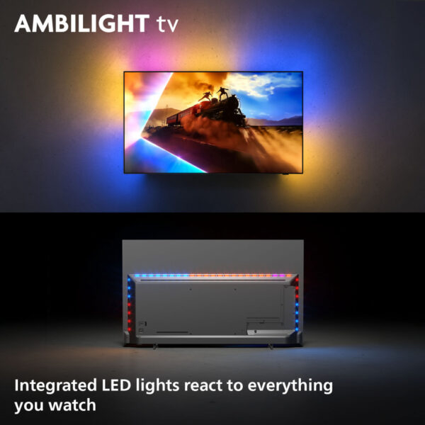 Philips 55OLED76012 139,7 cm (55") 4K Ultra HD Smart TV Wifi Zwart - Afbeelding 3