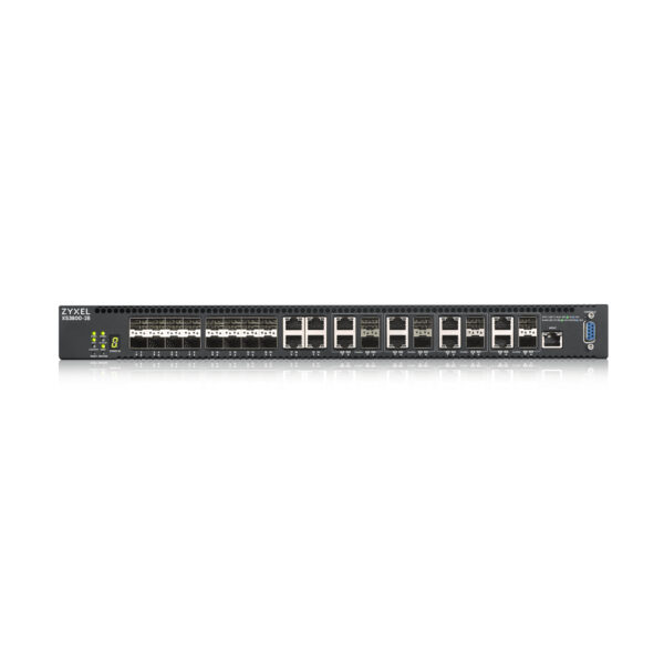 Zyxel XS3800-28 Managed L2+ 10G Ethernet (100/1000/10000) Zwart - Afbeelding 2