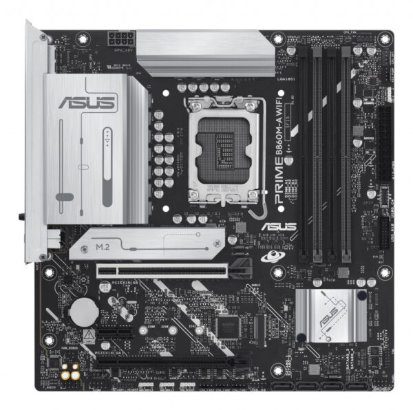 ASUS PRIME B860M-A WIFI Intel B860 LGA 1851 (Socket V1) micro ATX - Afbeelding 2