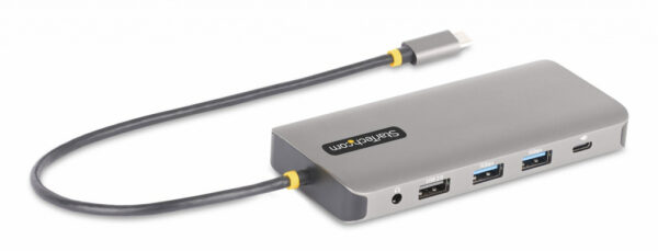 StarTech.com USB-C Triple Monitor Multiport Adapter, 5Gbps, Dual 4K 60Hz + 4K 30Hz HDMI & DisplayPort, 4-Port USB Hub, 100W PD P - Afbeelding 2