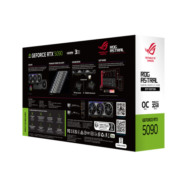 ASUS ROG-ASTRAL-RTX5090-O32G-BTF-GAMING NVIDIA GeForce RTX 5090 32 GB GDDR7 - Afbeelding 3