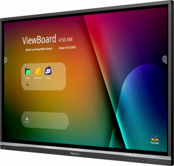 Viewsonic IFP5550-5 interactief whiteboard 139,7 cm (55") 3840 x 2160 Pixels Touchscreen Zwart HDMI - Afbeelding 3