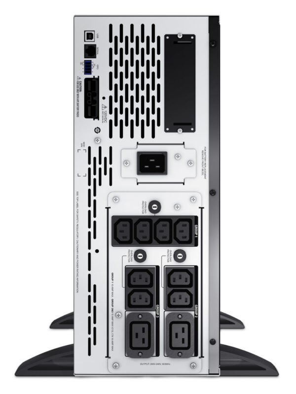APC Smart-UPS X SMX2200HV - 2200VA, 8x C13, 2x C19 uitgang, USB, uitbreidbare runtime, short depth - Afbeelding 6