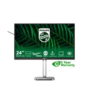 Philips 5000 series 24B2G5200/00 computer monitor 60,5 cm (23.8") 1920 x 1080 Pixels Full HD LCD Antraciet