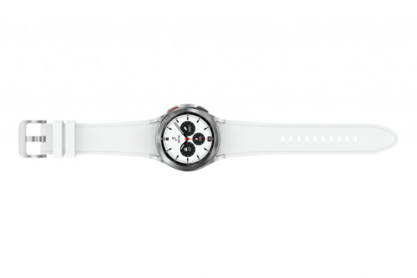 Samsung Galaxy Watch4 Classic 3,05 cm (1.2") OLED 42 mm Digitaal 396 x 396 Pixels Touchscreen Zilver Wifi GPS - Afbeelding 6