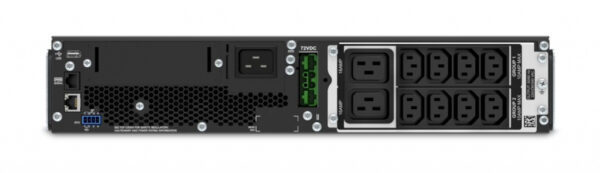 APC Smart-UPS On-Line SRT3000RMXLI Noodstroomvoeding - 3kW/VA, 8x C13 & 2x C19, rackmount - Afbeelding 2