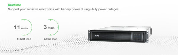 APC Smart-UPS SMT3000RMI2UC- 8x C13, 1x C19, USB, Rackmount 2U, SmartConnect, 3000VA - Afbeelding 16