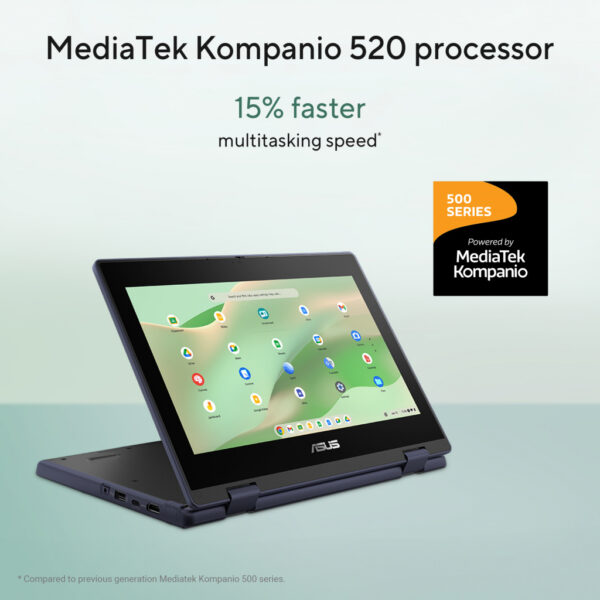 ASUS Chromebook CZ11 Flip CZ1104FM2A-NS0036 MediaTek Kompanio 520 29,5 cm (11.6") Touchscreen HD 4 GB LPDDR4x-SDRAM 64 GB eMMC W - Afbeelding 20