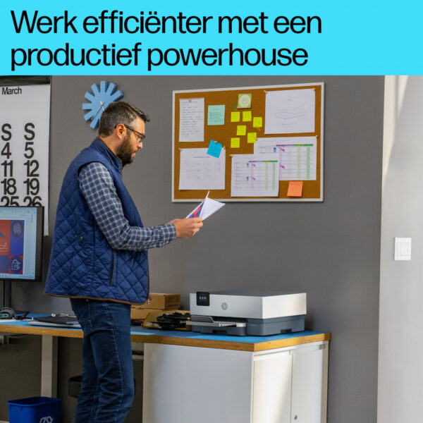 HP OfficeJet Pro 9110b Draadloos Kleur Printer, Dubbelzijdig printen - Afbeelding 9