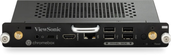 Viewsonic VPC13-C33-G1 Slot-in PC Intel® Core™ i3 i3-1315U 8 GB DDR4-SDRAM 256 GB SSD ChromeOS Zwart - Afbeelding 4
