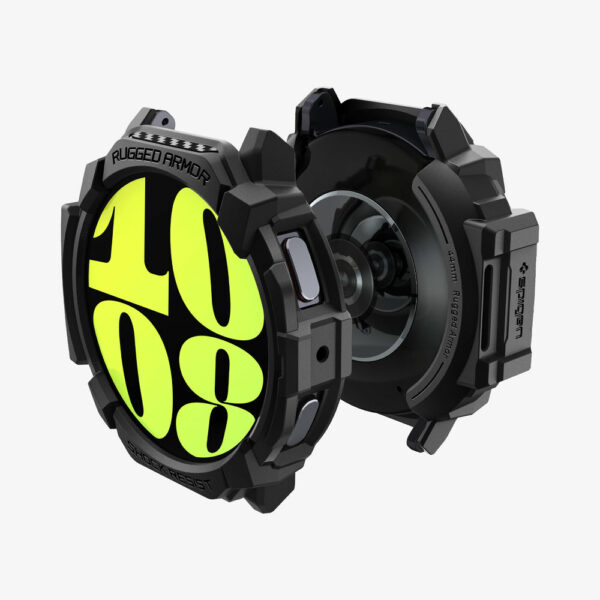 Spigen Rugged Armor Band Zwart Thermoplastic polyurethaan (TPU) - Afbeelding 2