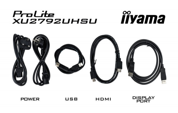 iiyama ProLite XU2792UHSU-B6 computer monitor 68,6 cm (27") 3840 x 2160 Pixels 4K Ultra HD LED Zwart - Afbeelding 12