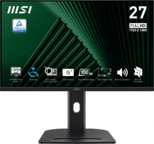MSI PRO MP275PG computer monitor 68,6 cm (27") 1920 x 1080 Pixels Full HD LCD Zwart