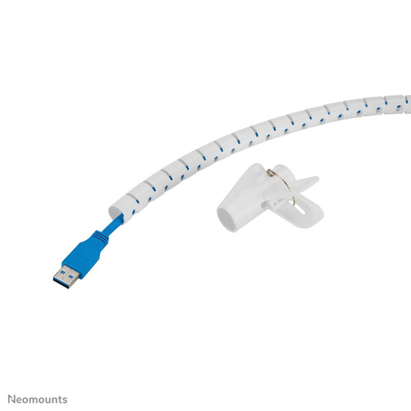 Neomounts ADS06-140WH Kabelspiraal - voor 1-3 kabels - universeel