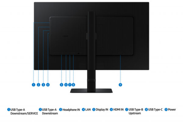 Samsung 27" ViewFinity S8 S80UD UHD Monitor - Afbeelding 13