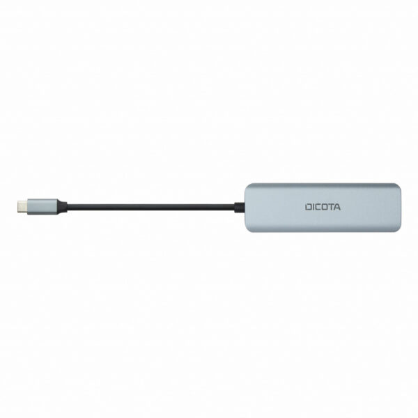 DICOTA D32061 interface hub USB Type-C 10000 Mbit/s Zilver - Afbeelding 4