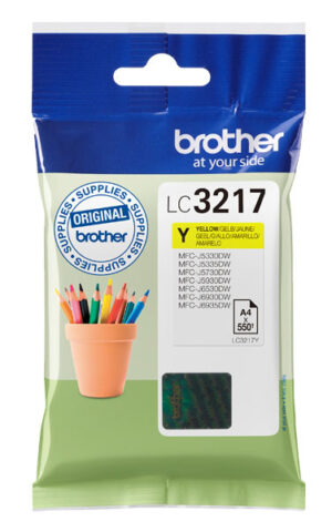 Brother Inktcartridge GEEL