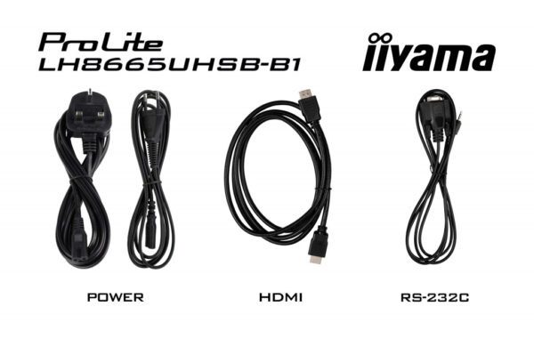 iiyama LH8665UHSB-B1 beeldkrant Kiosk-ontwerp 2,18 m (86") LED Wifi 800 cd/m² 4K Ultra HD Zwart Type processor Android 11 24/7 - Afbeelding 16