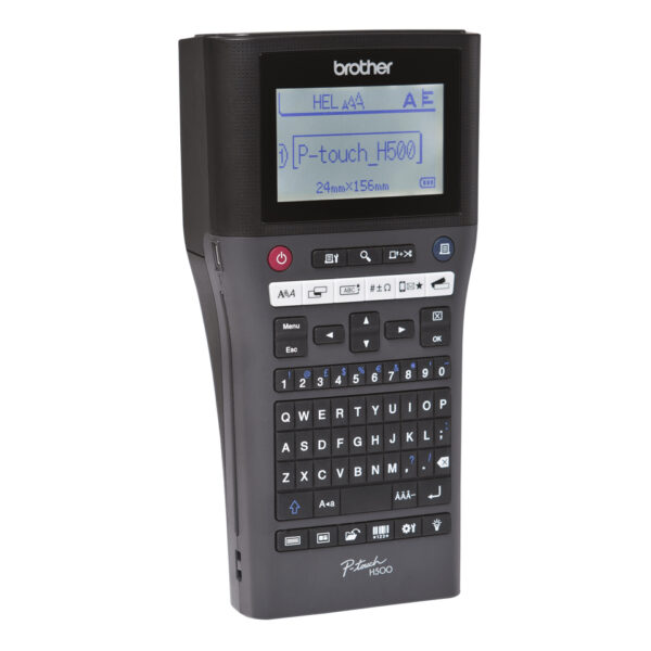 Brother PT-H500 labelprinter 180 x 180 DPI 30 mm/sec Bedraad TZe QWERTY - Afbeelding 4