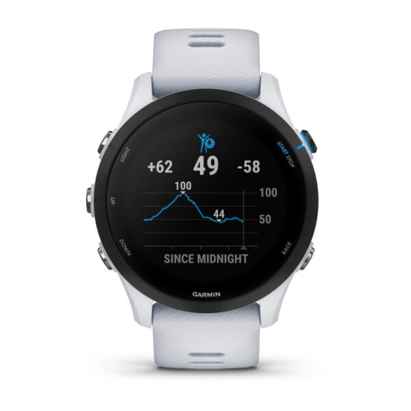 Garmin Forerunner 255 Music 3,3 cm (1.3") MIP 46 mm Digitaal 260 x 260 Pixels Touchscreen Wit Wifi GPS - Afbeelding 6