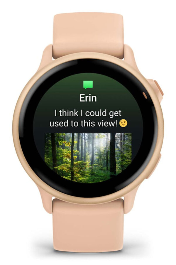 Garmin vívoactive 6 3,05 cm (1.2") AMOLED 42 mm Digitaal 390 x 390 Pixels Touchscreen Roze Wifi GPS - Afbeelding 2