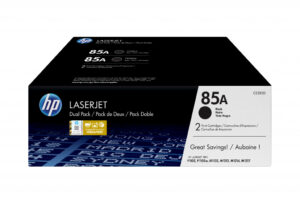 HP 85A originele zwarte LaserJet tonercartridge, 2-pack