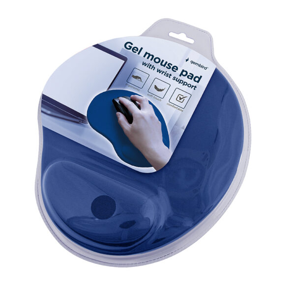 Gembird MP-GEL-B muismat Blauw - Afbeelding 2