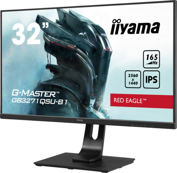 iiyama G-MASTER GB3271QSU-B1 computer monitor 80 cm (31.5") 2560 x 1440 Pixels Wide Quad HD LED Zwart - Afbeelding 4