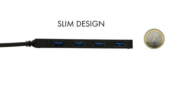 i-tec Advance USB 3.0 Slim Passive HUB 4 Port - Afbeelding 3
