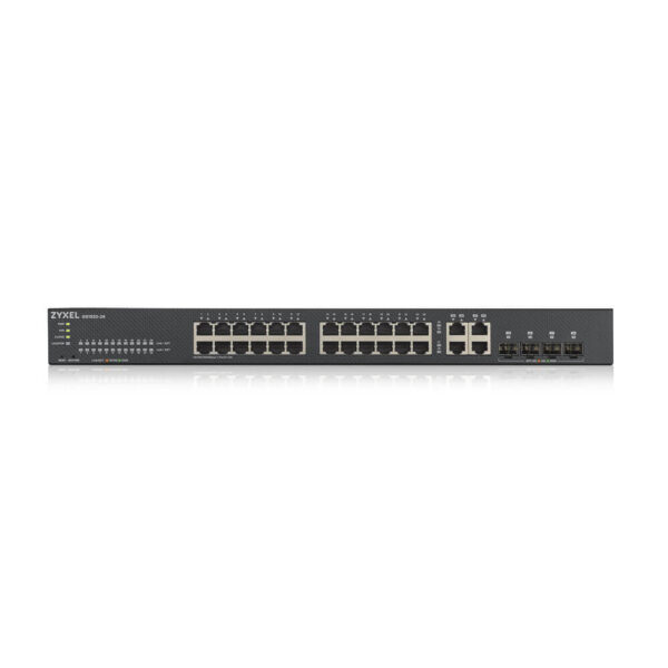 Zyxel GS1920-24V2 Managed Gigabit Ethernet (10/100/1000) Zwart - Afbeelding 2
