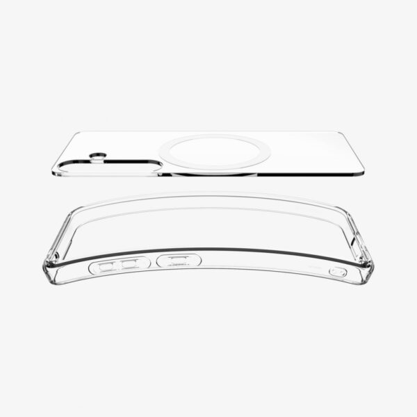 Spigen Ultra Hybrid (MagFit) mobiele telefoon behuizingen 17 cm (6.7") Hoes Transparant, Wit - Afbeelding 7