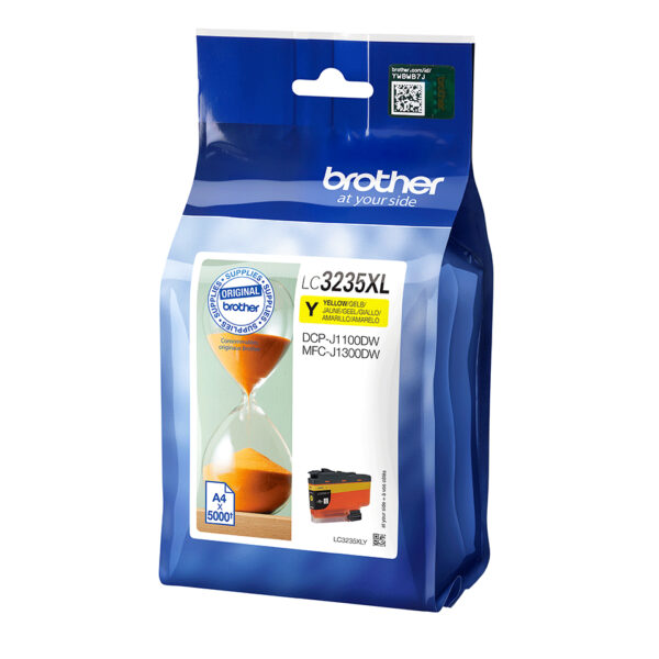 Brother LC-3235XLY inktcartridge 1 stuk(s) Origineel Hoog (XL) rendement Geel - Afbeelding 2