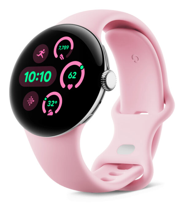Google Pixel Watch 3 AMOLED 41 mm Digitaal Touchscreen Zilver Wifi GPS - Afbeelding 2