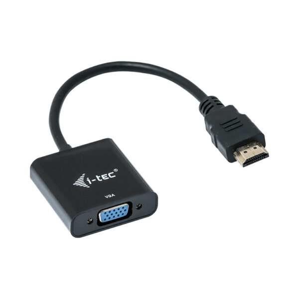 i-tec HDMI2VGAADA video kabel adapter 0,15 m HDMI VGA Zwart - Afbeelding 2