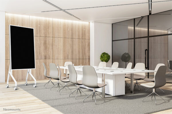 Neomounts FL50-515WH1 Samsung Flip trolley 55-65" - roteerbaar - snelle installatie - Afbeelding 18
