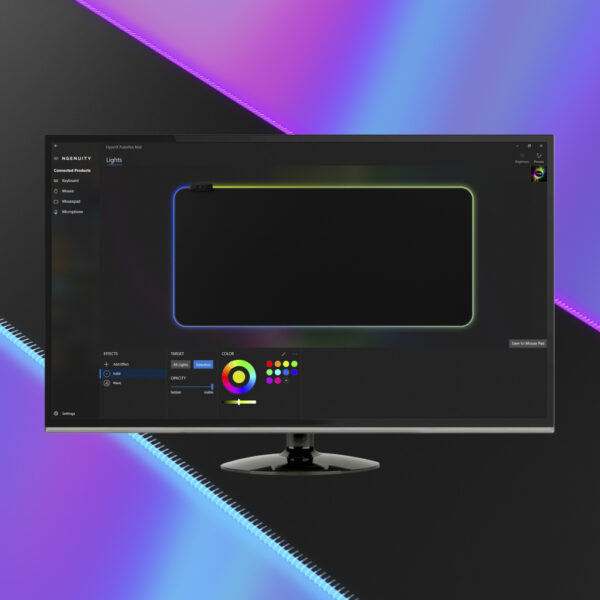 HyperX Pulsefire Mat - Gaming Mouse Pad - doek (M) - Afbeelding 10