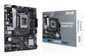 ASUS PRIME B660M-K D4 Intel B660 LGA 1700 micro ATX