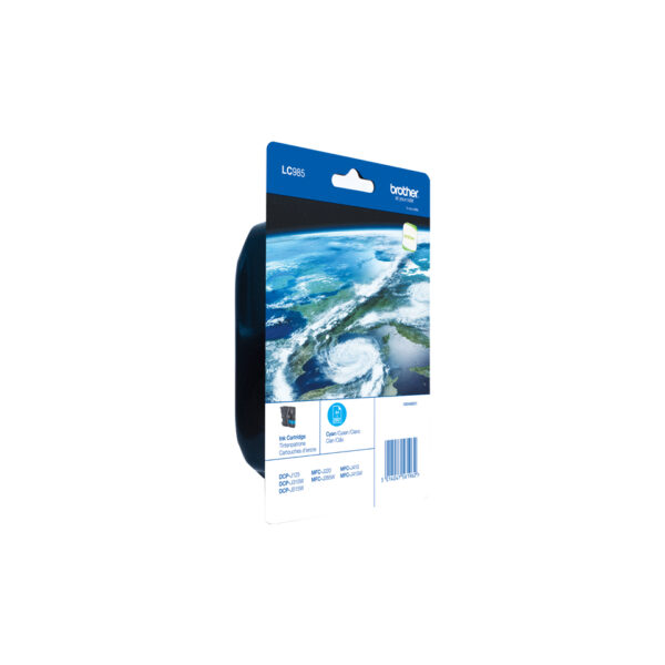 Brother LC985C inktcartridge 1 stuk(s) Origineel Cyaan - Afbeelding 2