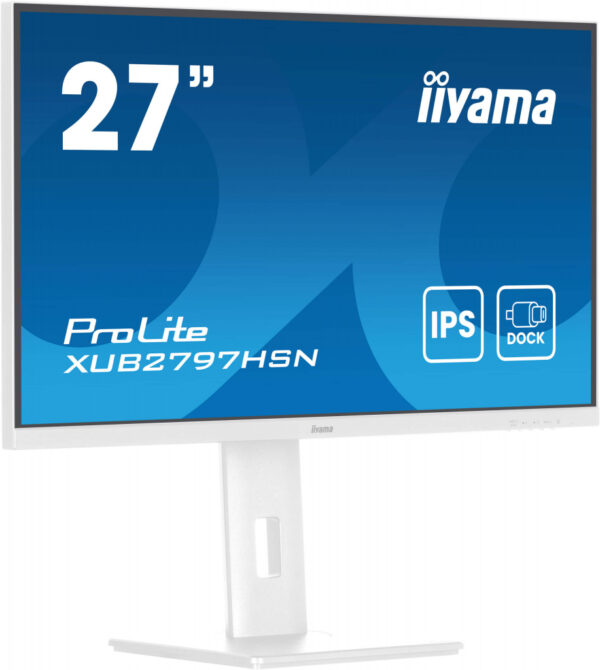 iiyama ProLite XUB2797HSN-W2 computer monitor 68,6 cm (27") 1920 x 1080 Pixels Full HD LED Wit - Afbeelding 4