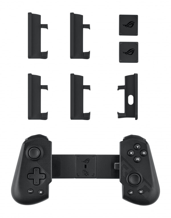 ASUS ROG Tessen Zwart, Grijs USB 3.2 Gen 1 (3.1 Gen 1) Gamepad Analoog/digitaal Android