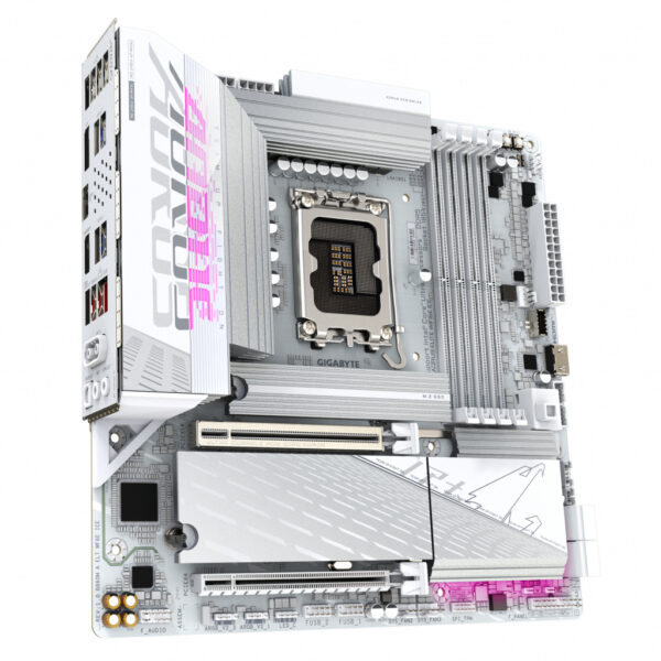 GIGABYTE B860M AORUS ELITE WF6E ICE Intel B860 LGA 1851 (Socket V1) micro ATX - Afbeelding 3