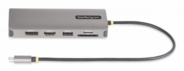StarTech.com USB-C Triple Monitor Multiport Adapter, 5Gbps, Dual 4K 60Hz + 4K 30Hz HDMI & DisplayPort, 4-Port USB Hub, 100W PD P - Afbeelding 3