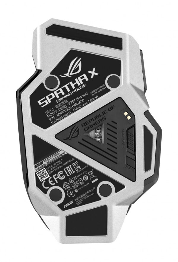 ASUS ROG Spatha X muis Gamen Rechtshandig RF Wireless + USB Type-C Optisch 19000 DPI - Afbeelding 5
