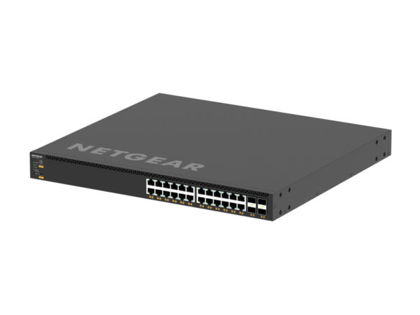 NETGEAR M4350-24X4V Managed L3 10G Ethernet (100/1000/10000) Power over Ethernet (PoE) 1U Zwart - Afbeelding 5