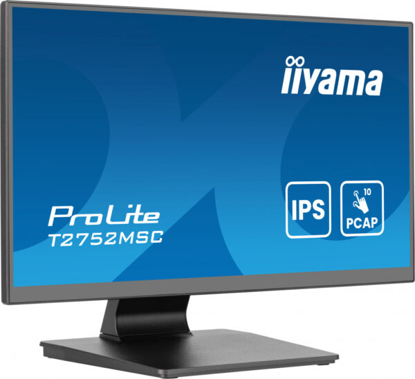 iiyama ProLite T2752MSC-B1AG computer monitor 68,6 cm (27") 1920 x 1080 Pixels Full HD LED Touchscreen Zwart - Afbeelding 4