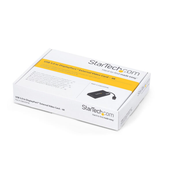 StarTech.com USB 3.0 naar 4K DisplayPort externe Multi-Monitor grafische videoadapter – DisplayLink gecertificeerd – Ultra - Afbeelding 5
