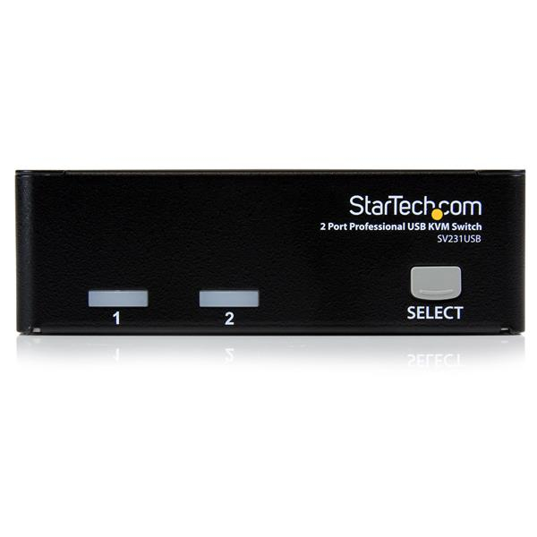 StarTech.com 2-poort Professionele USB KVM-Switch met Bekabeling - Afbeelding 2