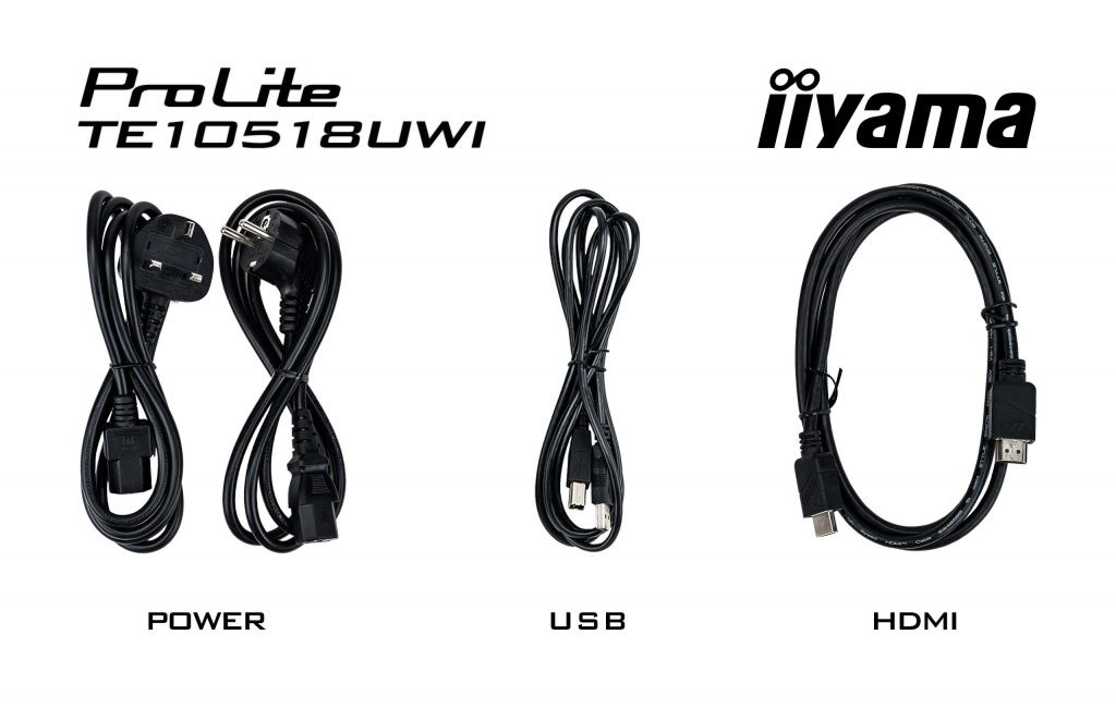 iiyama TE10518UWI-B1AG beeldkrant Digitaal A-kaart 2,66 m (104.6") LED Wifi 450 cd/m² 5K Ultra HD Zwart Touchscreen Type process - Afbeelding 11